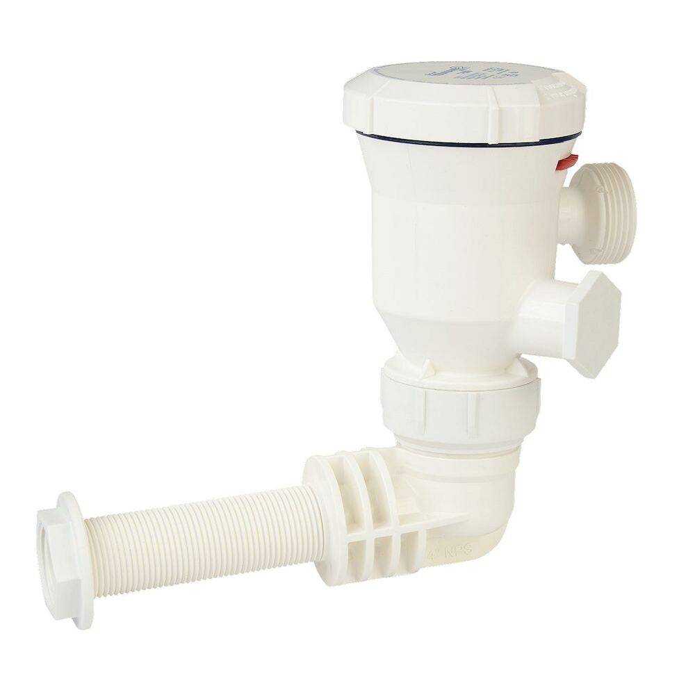 Attwood Tsunami Mk2 T800 Aerator - 12V - 90-Degree Inlet [5654-4] - Twin Screws Marine Service