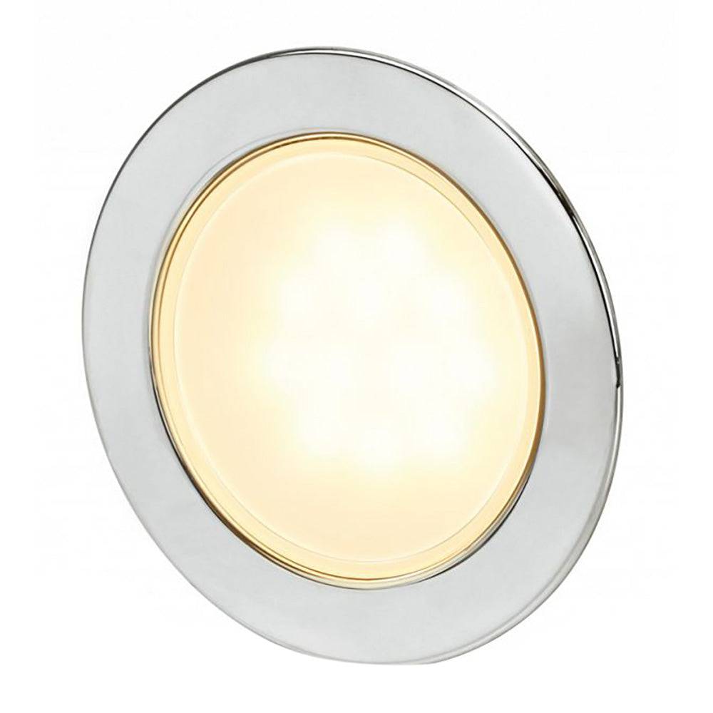 Hella Marine Round Warm White EuroLED 95 Gen 2 LED Down Light - Stainless Steel Rim [958340021] - Twin Screws Marine Service