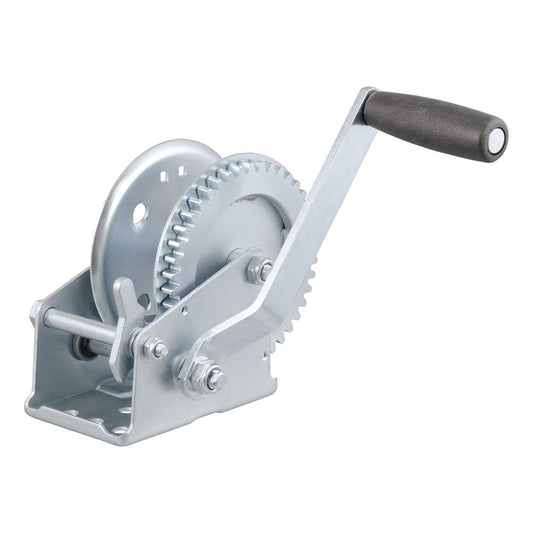 CURT Hand Crank 1200 lb. Winch - 7-1/2" Handle [29424] - Twin Screws Marine Service