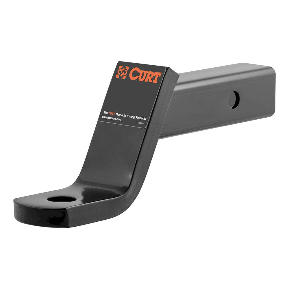 CURT Class 3 Ball Mount - 2" Shank - 7,500 lbs - 4" Drop  8-1/4" Long [45050] - Twin Screws Marine Service