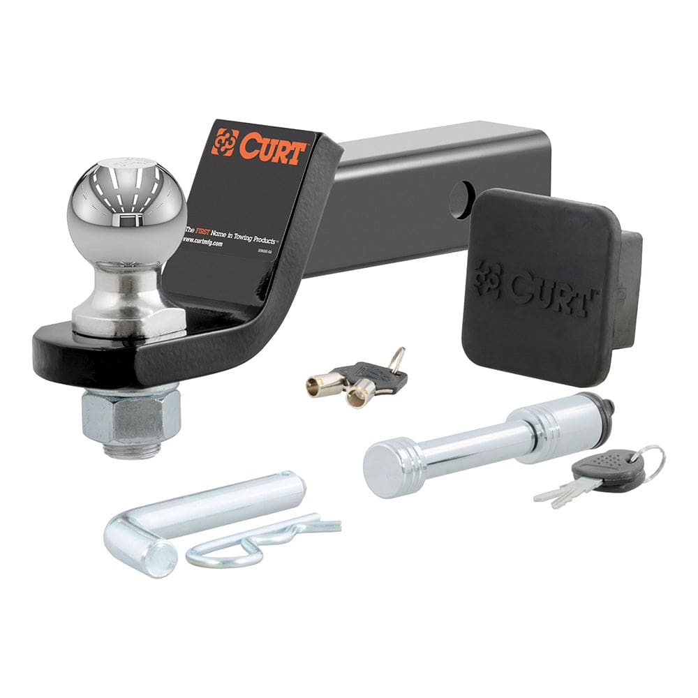 CURT Towing Starter Kit w/2" Ball - 2" Shank - 7,500 lbs - 2" Drop [45534] - Twin Screws Marine Service