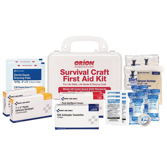 Orion Survival Craft First Aid Kit - Hard Plastic Case [816] - Twin Screws Marine Service
