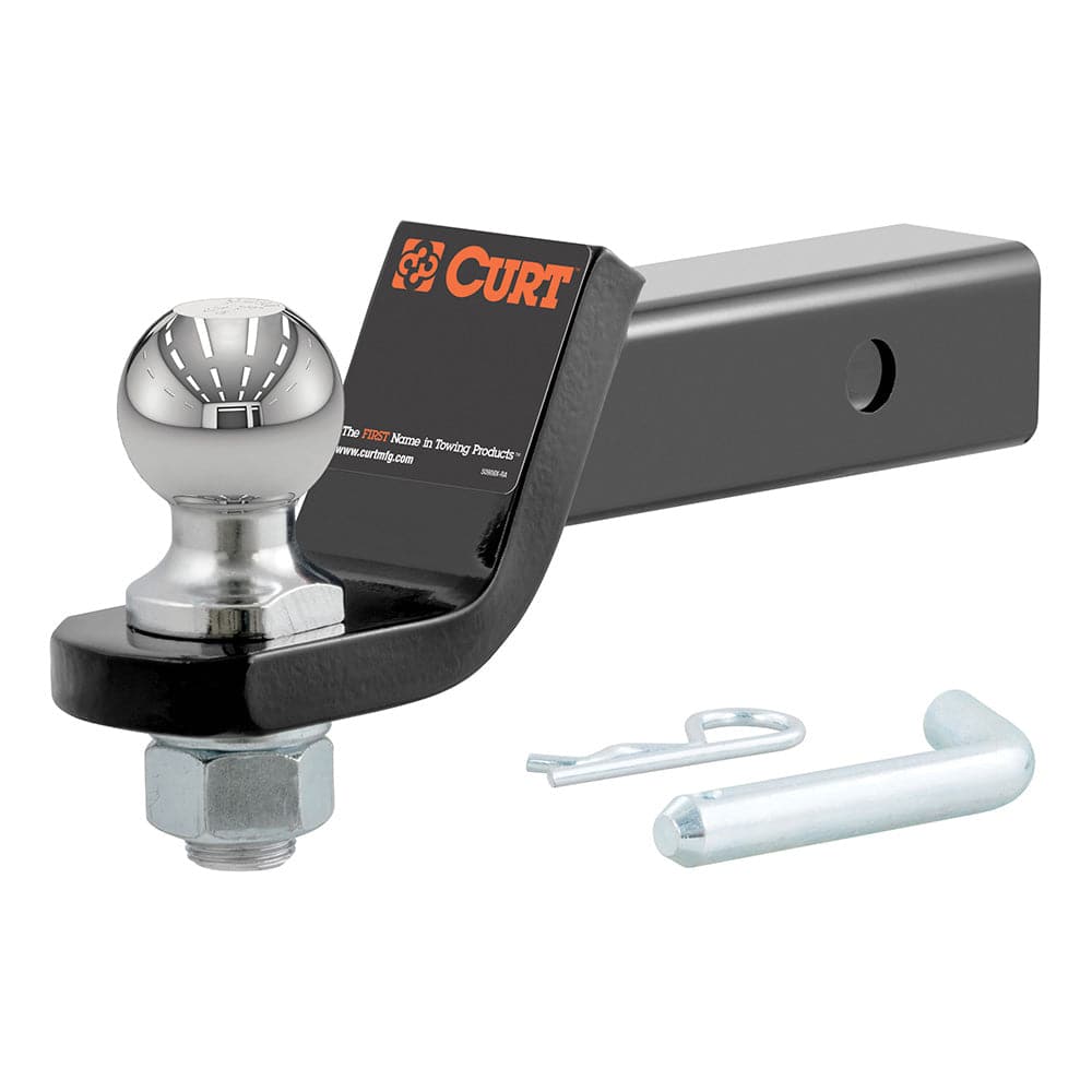 CURT Loaded Ball Mount w/2" Ball - 2" Shank - 2" Drop - 7,500 lbs [45036] - Twin Screws Marine Service