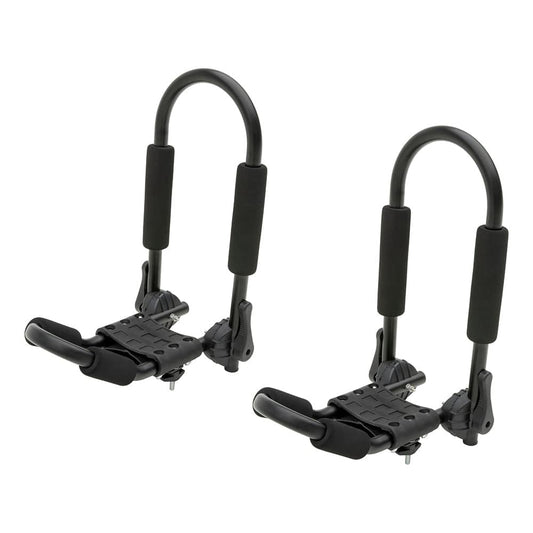 CURT Adjustable Aluminum Roof Rack Kayak Holders [18320] - Twin Screws Marine Service