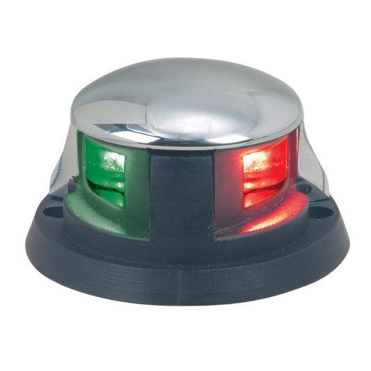 Perko Bi-Color LED Horizontal Mount - Chrome Plated Zinc [0647DP0CHR] - Twin Screws Marine Service