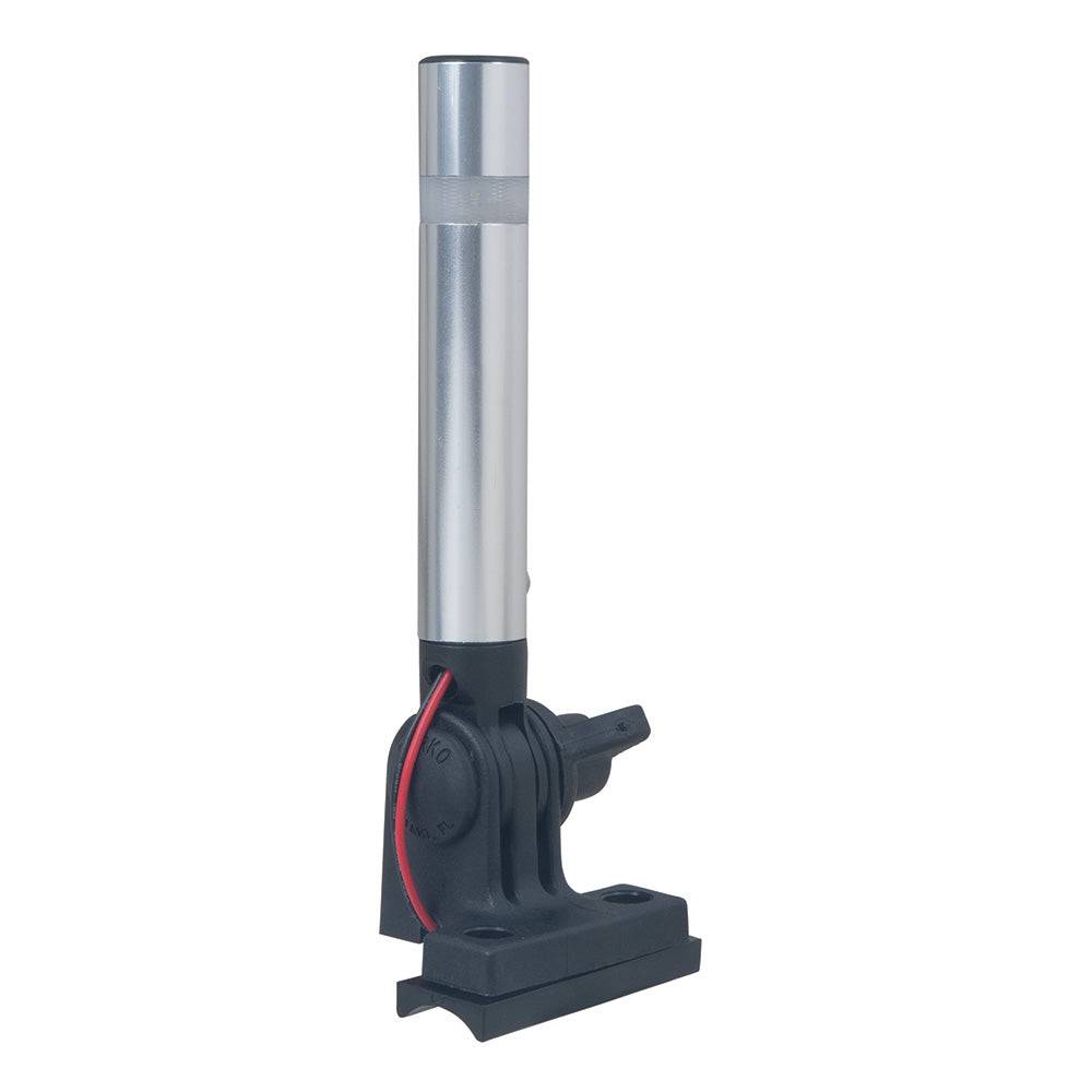 Perko 6-3/8" White All Round Light - Tower/Arch Mount [1659DP0ALU] - Twin Screws Marine Service