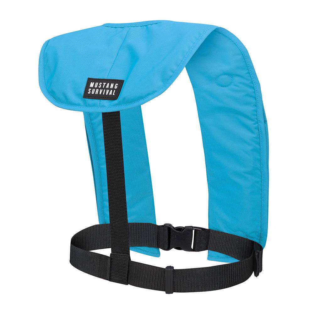 Mustang MIT 70 Manual Inflatable PFD - Azure (Blue) [MD4041-268-0-202] - Twin Screws Marine Service