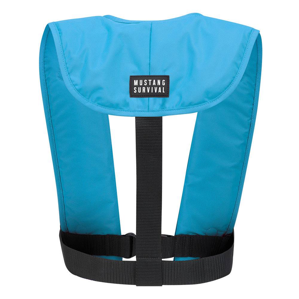 Mustang MIT 70 Manual Inflatable PFD - Azure (Blue) [MD4041-268-0-202] - Twin Screws Marine Service