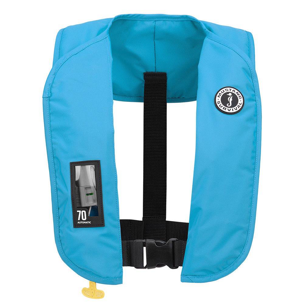 Mustang MIT 70 Automatic Inflatable PFD - Azure (Blue) [MD4042-268-0-202] - Twin Screws Marine Service