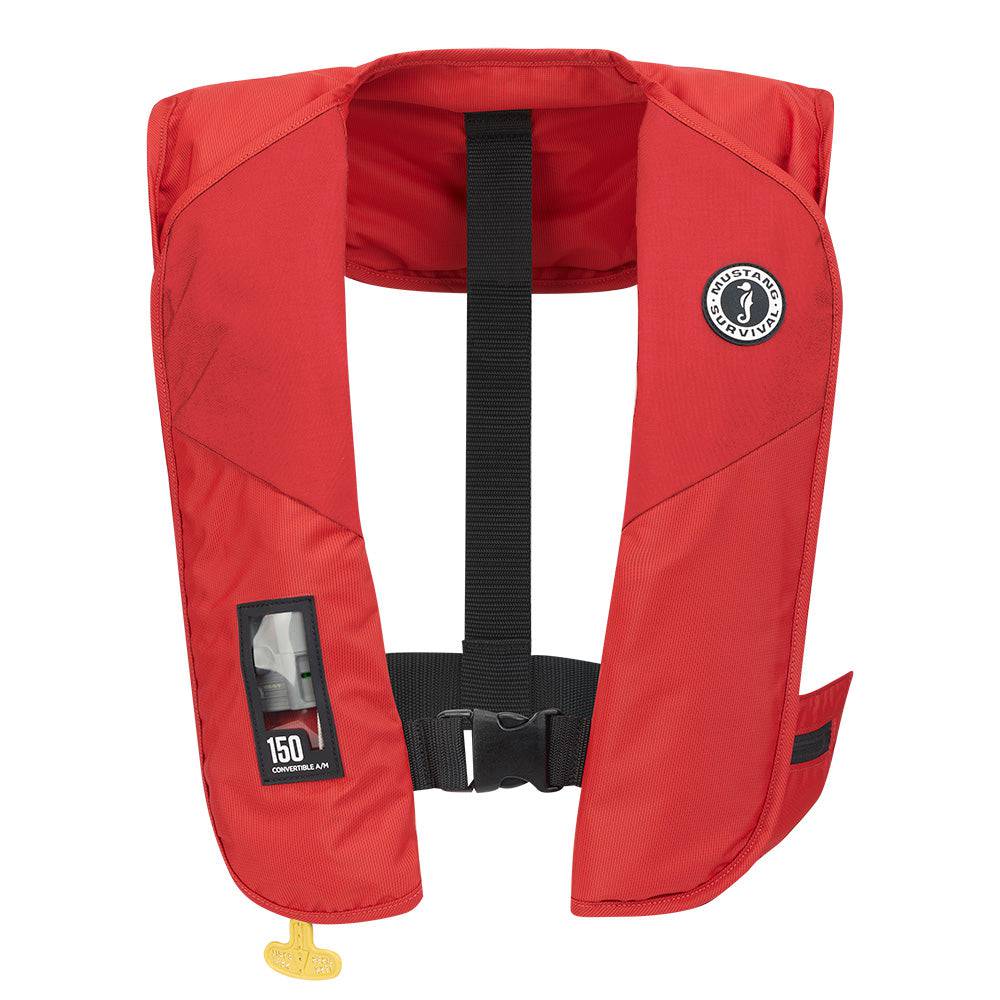 Mustang MIT 150 Convertible Inflatable PFD - Red [MD2020-4-0-202] - Twin Screws Marine Service