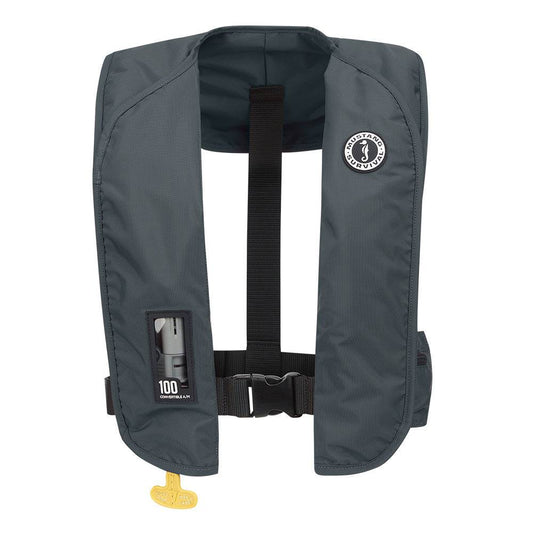 Mustang MIT 100 Convertible Inflatable PFD - Admiral Grey [MD2030-191-0-202] - Twin Screws Marine Service