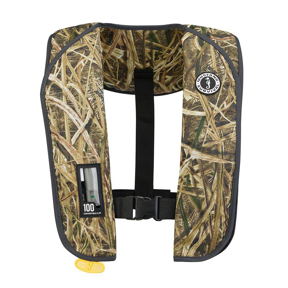 Mustang MIT 100 Convertible Inflatable PFD - Camo [MD2030CM-261-0-202] - Twin Screws Marine Service
