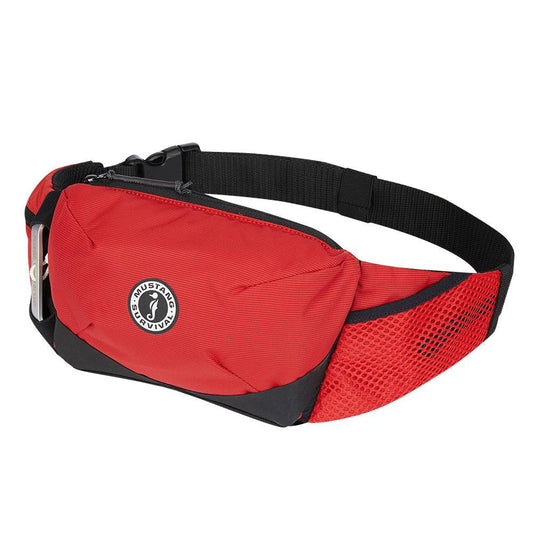 Mustang Essentialist Manual Inflatable Belt Pack - Red [MD3800-4-0-202] - Twin Screws Marine Service
