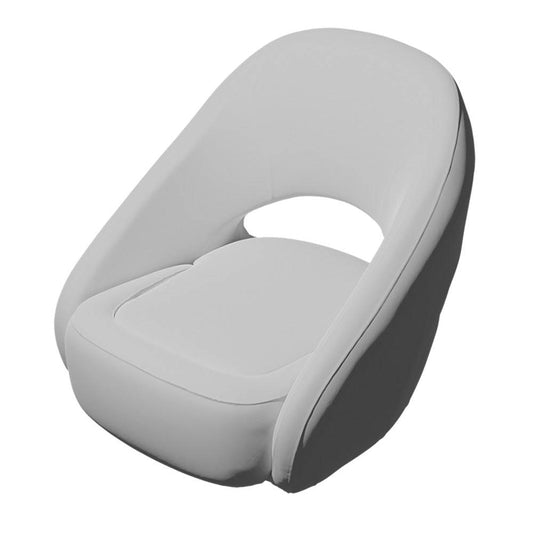 TACO Caladesi Smooth Bucket Seat - White [BA2-25WHT] - Twin Screws Marine Service