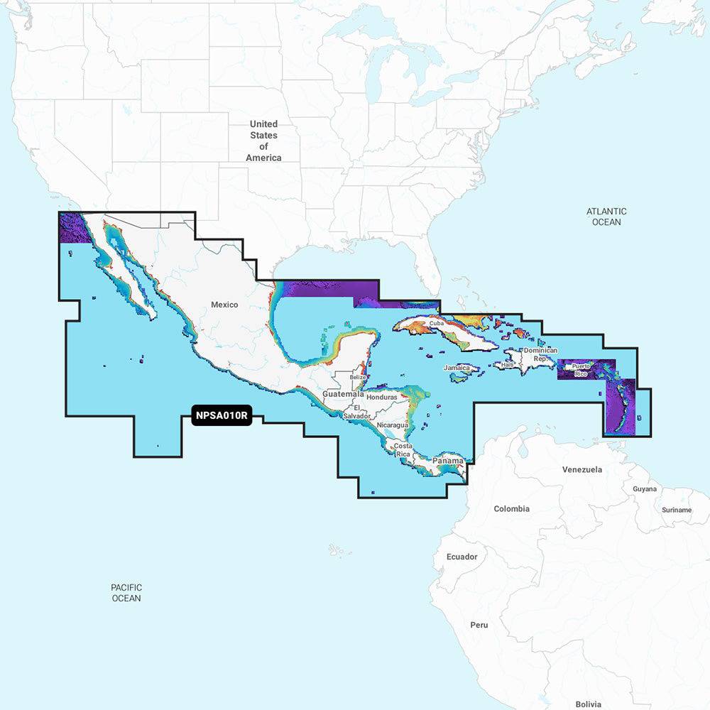 Navionics Platinum+ NPSA010R - Central America  Caribbean [010-C1459-40] - Twin Screws Marine Service