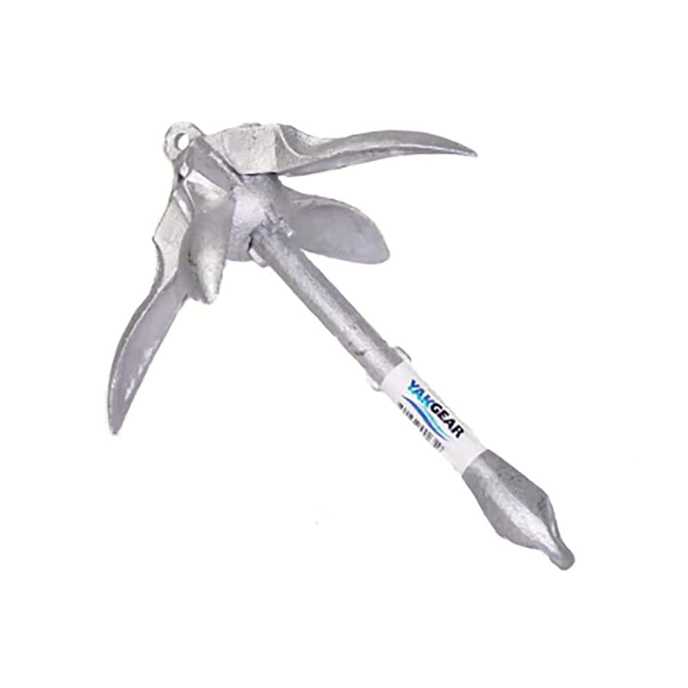 YakGear 3.3lb Grapnel Anchor Kit w/Storage Bag [AB3] - Twin Screws Marine Service