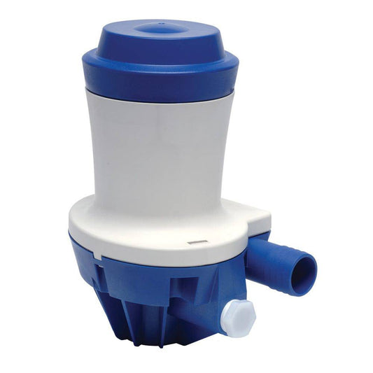Shurflo by Pentair High Flow 1500 GPH Livewell Pump 24VDC, 4A, 1-1/8", Dual Port, Submersible [358-101-10] - Twin Screws Marine Service