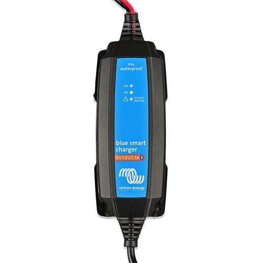 Victron Blue Smart IP65 Charger - 6V/12V - 1.1A - 120V - 1-15P [BPC120134124R] - Twin Screws Marine Service