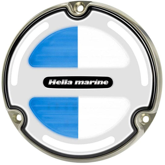 Hella Marine Apelo A3 White/Blue Underwater Light - Bronze - White Lens [016830001] - Twin Screws Marine Service