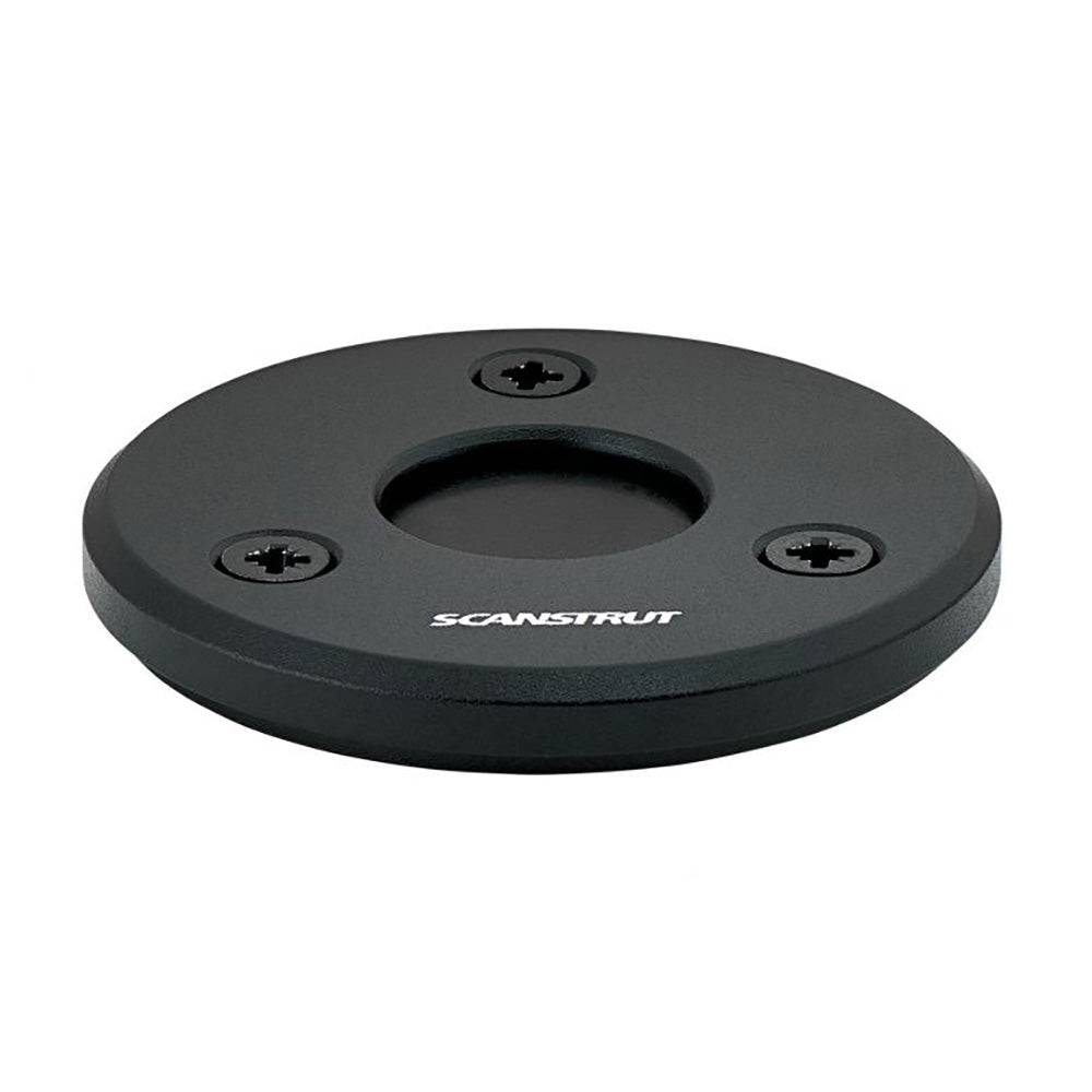 Scanstrut Black Anodized Aluminum Low-Profile Cable Seal f/Cables 9-14mm  Connectors Up to 21mm [DS-LP-21B-BLK] - Twin Screws Marine Service