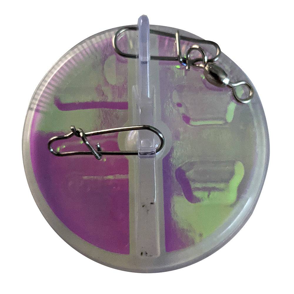 Luhr-Jensen 2-1/4" Dipsy Diver - Clear/Clear Bottom Moon Jelly [5560-030-2507] - Twin Screws Marine Service