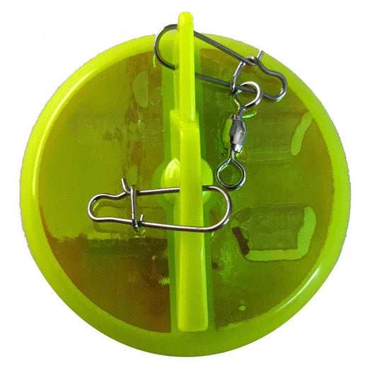 Luhr-Jensen 2-1/4" Dipsy Diver - Chartreuse/Silver Bottom Moon Jelly [5560-030-2509] - Twin Screws Marine Service