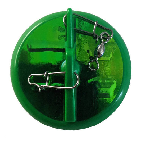 Luhr-Jensen 2-1/4" Dipsy Diver - Kelly Green/Silver Bottom Moon Jelly [5560-030-2511] - Twin Screws Marine Service