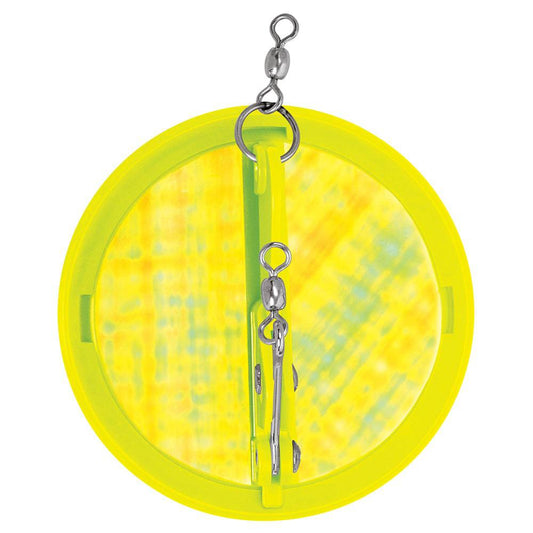 Luhr-Jensen 3-1/4" Dipsy Diver - Chartreuse/Silver Bottom Moon Jelly [5560-000-2509] - Twin Screws Marine Service