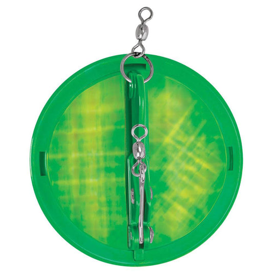 Luhr-Jensen 4-1/8" Dipsy Diver - Kelly Green/Silver Bottom Moon Jelly [5560-001-2511] - Twin Screws Marine Service