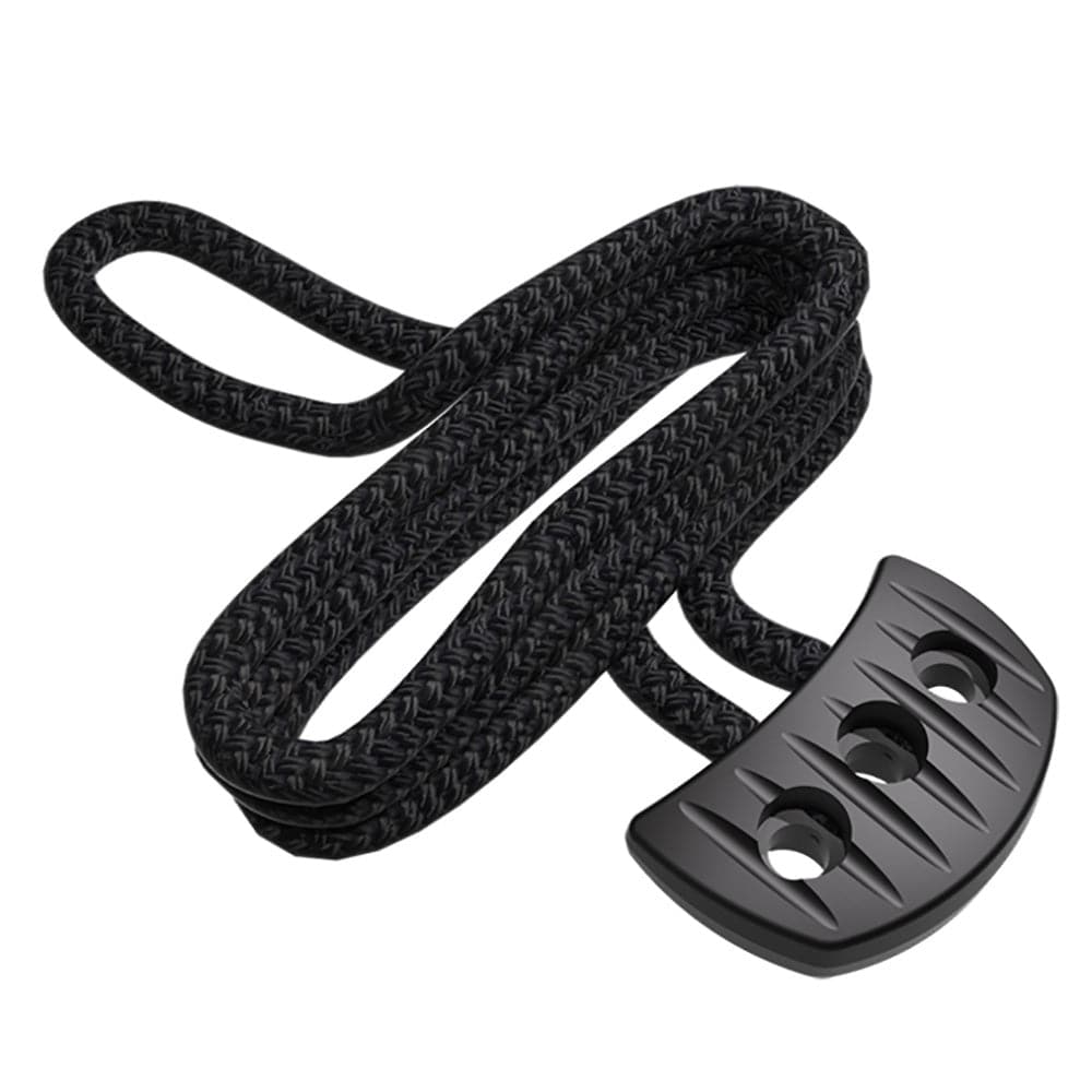 Snubber PULL w/Rope - Black [S51390] - Twin Screws Marine Service