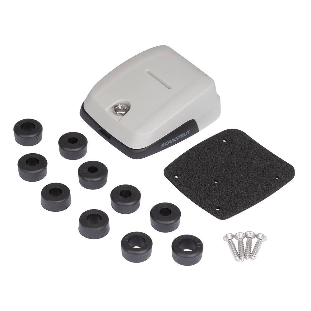 Scanstrut Horizontal Double-Entry Cable Seal - Grey - Multiple Cable Combinations [DS-HD10] - Twin Screws Marine Service