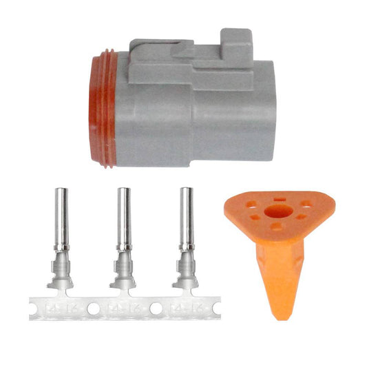 Pacer DT Deutsch Plug Repair Kit - 14-18 AWG (3 Position) [TDT06F-3RS] - Twin Screws Marine Service