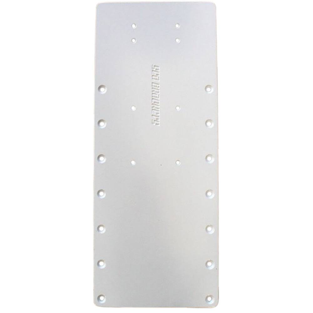 Sea Brackets 20" Straight Trolling Motor Plate [SEA2325] - Twin Screws Marine Service