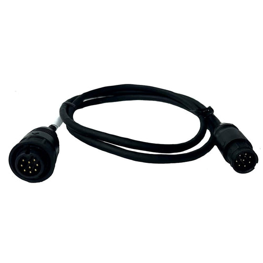 Echonautics 1M Adapter Cable w/Male 9-Pin Navico Connector f/Echonautics 300W, 600W  1kW Transducers [CBCCMS0502] - Twin Screws Marine Service