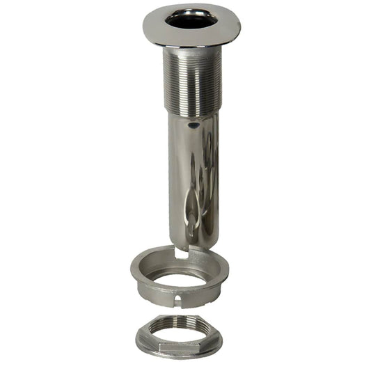 C.E. Smith 70 Series Screwless Flush Mount Rod Holder - 0 Degree - Stainless Steel - Cast Bottom - Black Liner - Boxed [53676C] - Twin Screws Marine Service