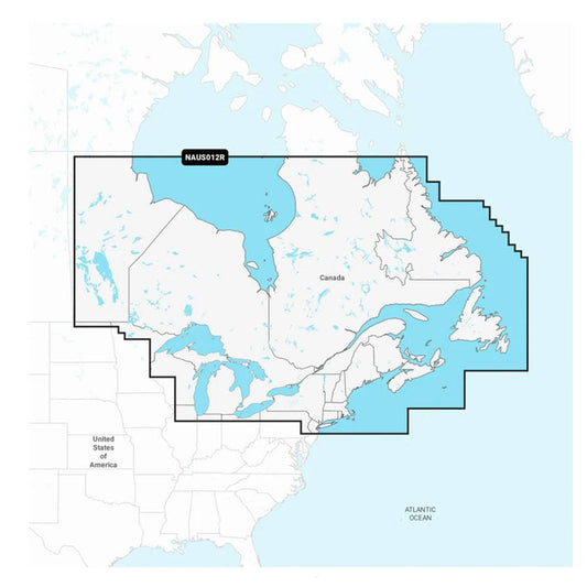 Navionics NAUS012R - Canada, East  Great Lakes - Navionics+ [010-C1466-30] - Twin Screws Marine Service