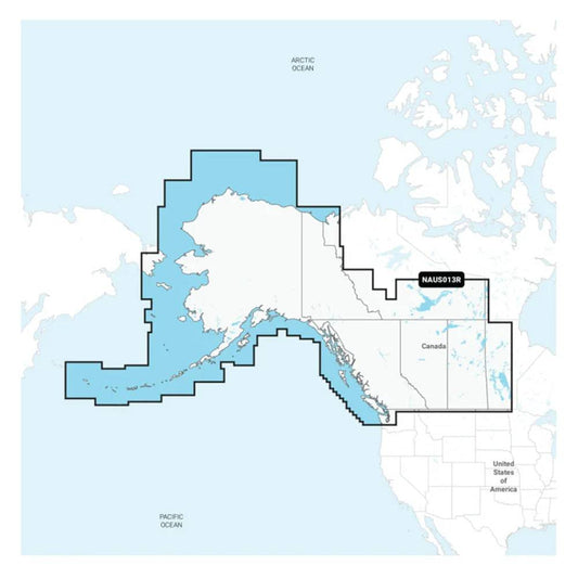 Navionics NAUS013R - Canada, West  Alaska - Navionics+ [010-C1467-30] - Twin Screws Marine Service