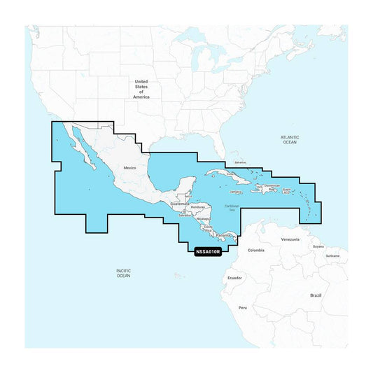 Garmin Navionics+ NSSA010R Central America  Caribbean [010-C1451-20] - Twin Screws Marine Service