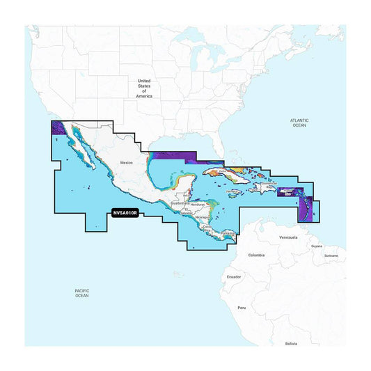 Garmin Navionics Vision+ NVSA010R Central America  Caribbean [010-C1451-00] - Twin Screws Marine Service