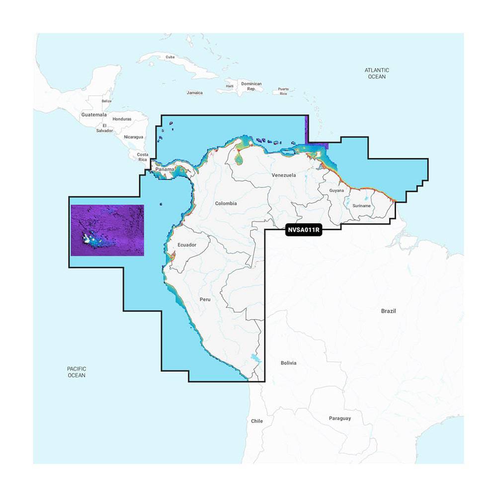 Garmin Navionics Vision+ NVSA011R South America (North) [010-C1452-00] - Twin Screws Marine Service