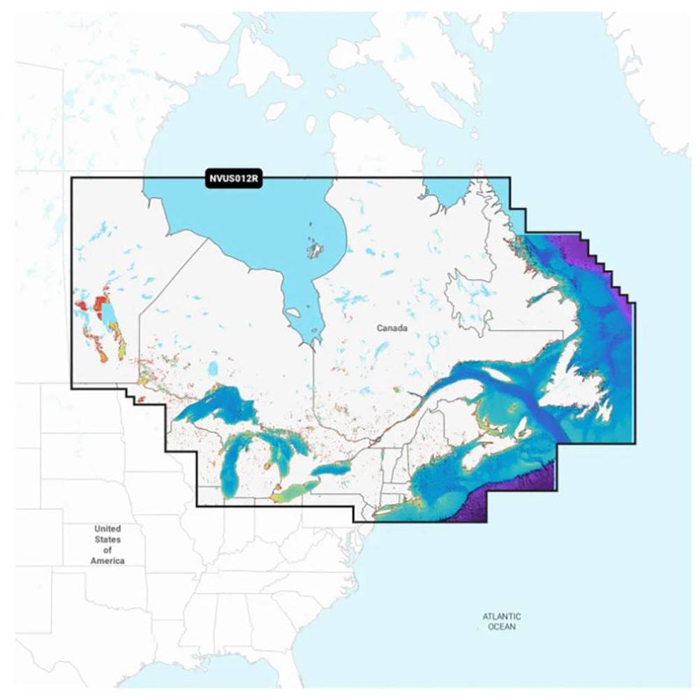 Garmin Navionics Vision+ NVUS012R Canada, East  Great Lakes [010-C1484-00] - Twin Screws Marine Service