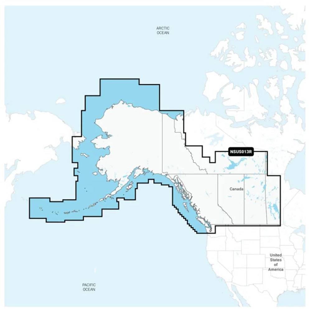 Garmin Navionics+ NSUS013R Canada, West  Alaska [010-C1485-20] - Twin Screws Marine Service