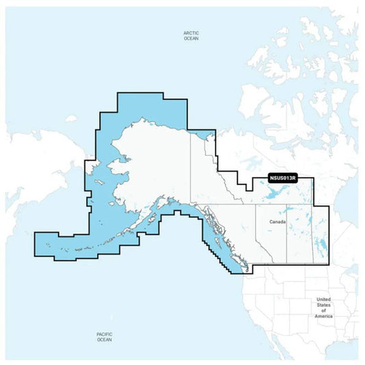 Garmin Navionics+ NSUS013R Canada, West  Alaska [010-C1485-20] - Twin Screws Marine Service