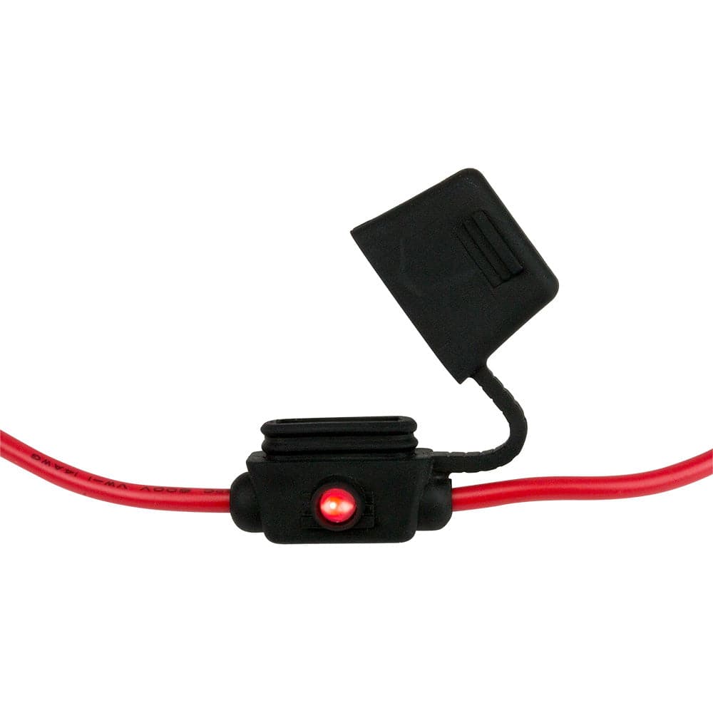 Sea-Dog ATO/ATC Style Inline LED Fuse Holder - Up to 30A [445197-1] - Twin Screws Marine Service
