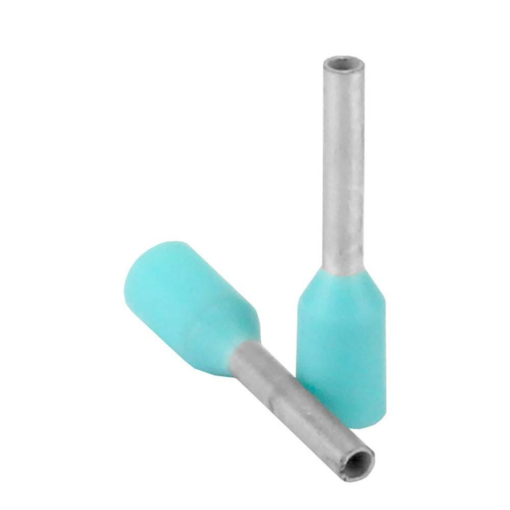 Pacer Turquoise 22-24 AWG Wire Ferrule - 6mm Length - 25 Pack [TFRL24-6MM-25] - Twin Screws Marine Service