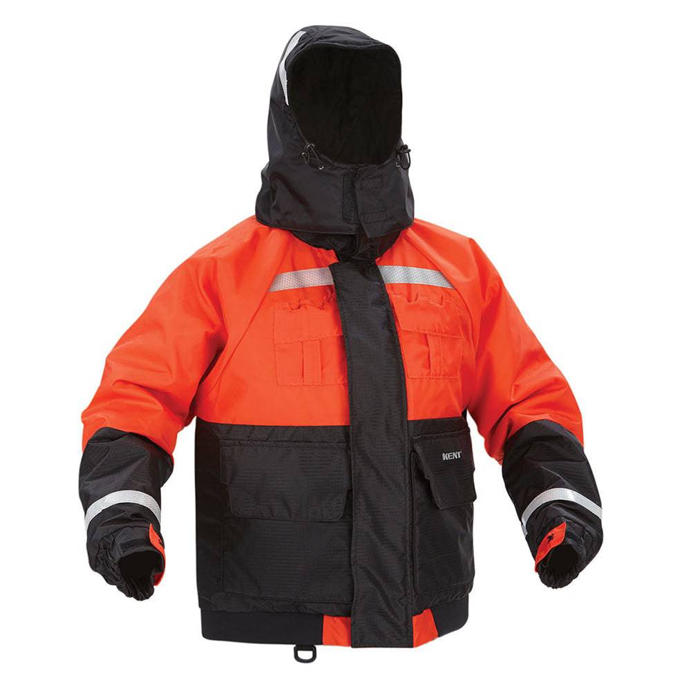 Kent Deluxe Flotation Jacket PFD - Large - Orange [151800-200-040-23] - Twin Screws Marine Service