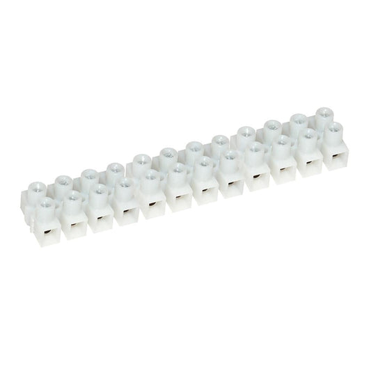 Pacer 15A Euro Style Terminal Block - 12 Gang - 5 Pack [E150-12-5] - Twin Screws Marine Service