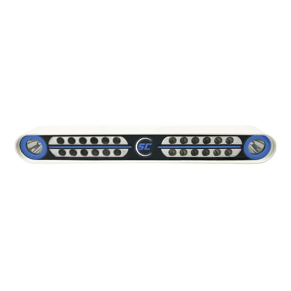 Shadow-Caster Eagle Ray LED Light Bar - White Housing  Dual Optics [SCM-EAGLE-RAY-WH] - Twin Screws Marine Service