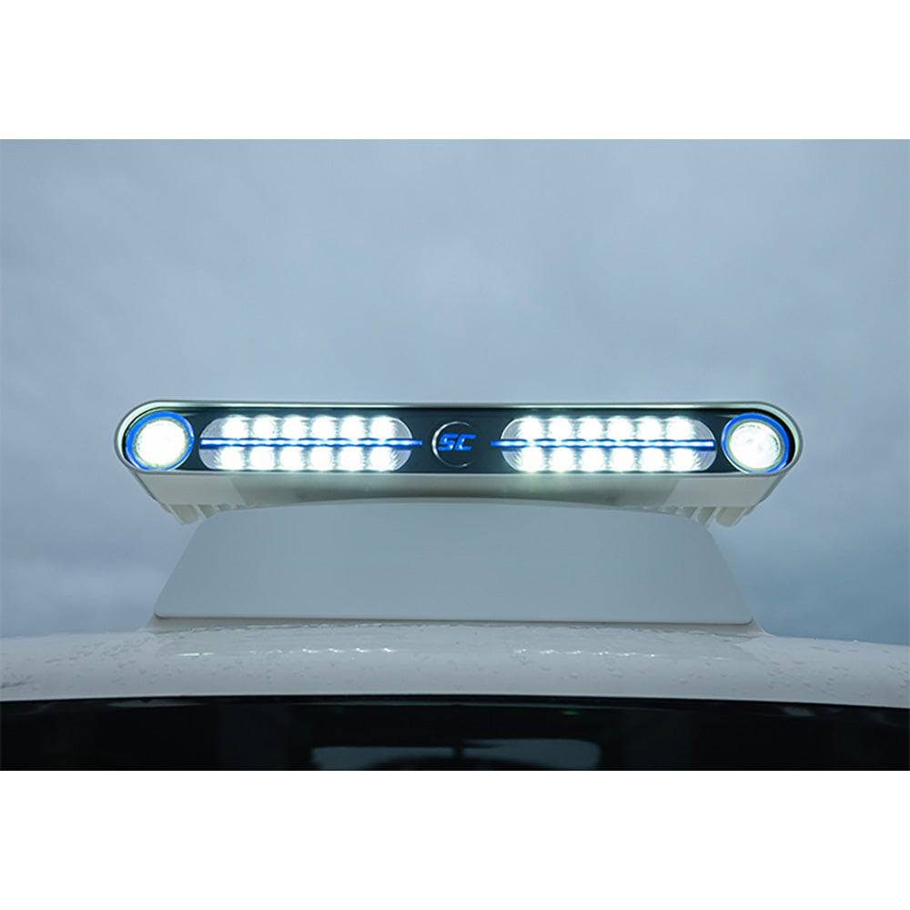 Shadow-Caster Eagle Ray LED Light Bar - White Housing  Dual Optics [SCM-EAGLE-RAY-WH] - Twin Screws Marine Service