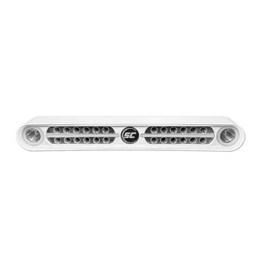 Shadow-Caster Eagle Ray LED Light Bar - White Housing  Dual Optics [SCM-EAGLE-RAY-WH] - Twin Screws Marine Service